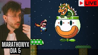 🍄 PLATINANDO KAIZO MARIO WORLD! MARATHONYX - DIA 5