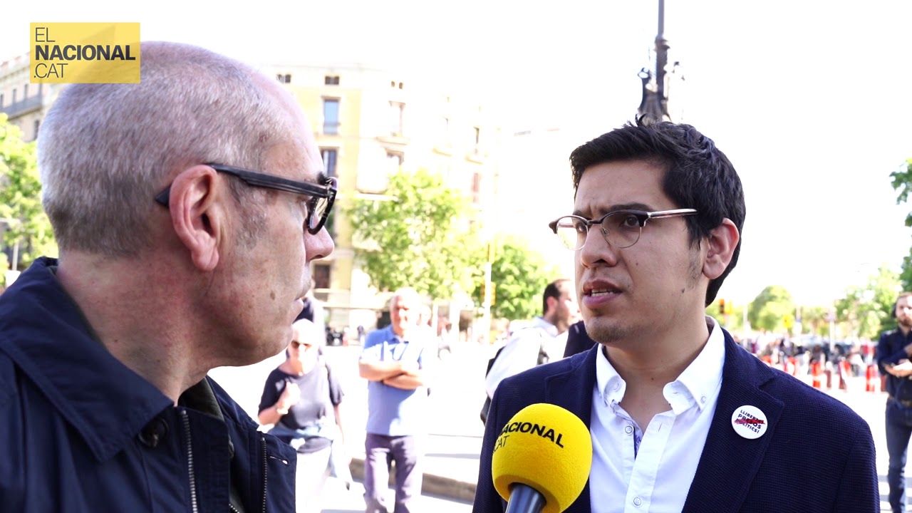 el nacional periodico Iu-tuber, amb Aleix Sarri, el protagonista del dia i de TV3
