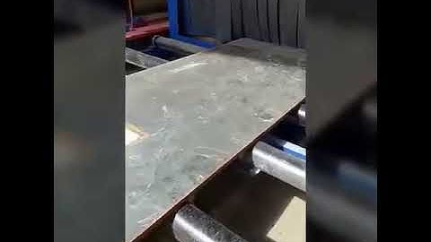 Steel Plate Shot Blasting Machine - JX Abrasive