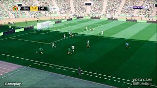 GHANA vs CAMEROON | Africa Cup of Nations 2026 | 02 August 2026 | Live SIMULATION PES 2021 Gameplay screenshot 4