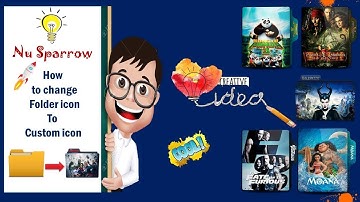 How to change folder icons( Movie/TV Series poster) and customise in windows 10/8/7