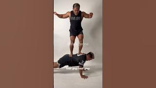 CHALLENGE PUSH UP PART 2 with DADDYGEE!! who will win?? 🔥🔥 #chrisputra #challenge #pushups