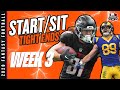 2020 Fantasy Football Advice - Week 3 Tight Ends - Start or Sit? Every Match Up