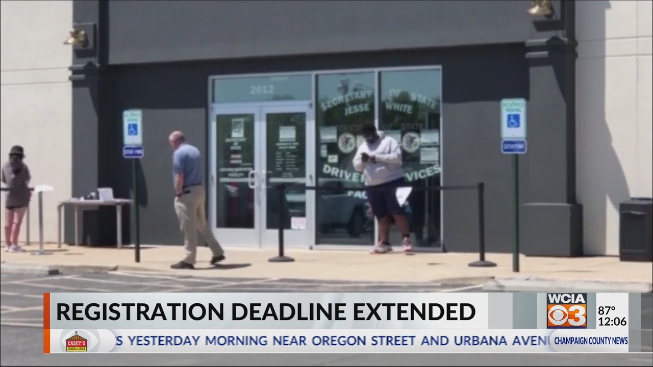 Registration deadline extended for drivers licenses