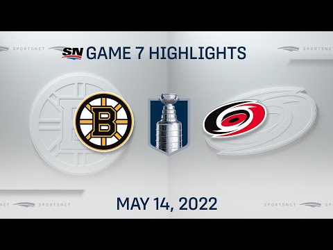 NHL Game 7 Highlights | Bruins vs. Hurricanes - May 14, 2022