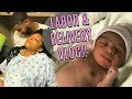 LABOR AND DELIVERY VLOG | BABY SKYLAR IS HERE!! | SEPTEMBER 2, 2017