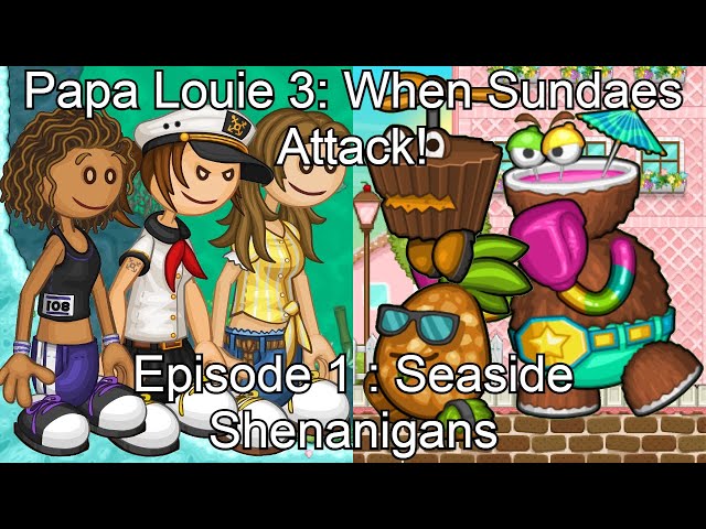 Papa louie ultimate competition ep 1 (part 1 because things can