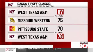 West Texas A&M men’s basketball starts season 2-0 at D2CCA Tipoff Classic