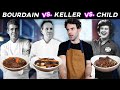 Beef bourguignon cage match julia child vs anthony bourdain vs thomas keller