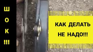 КАК ДЕЛАТЬ НЕЛЬЗЯ!!! ШОК!!! ТОРМОЗА ПРИДУМАЛИ ТРУСЫ! На каких колодках ездят В Казахстане!