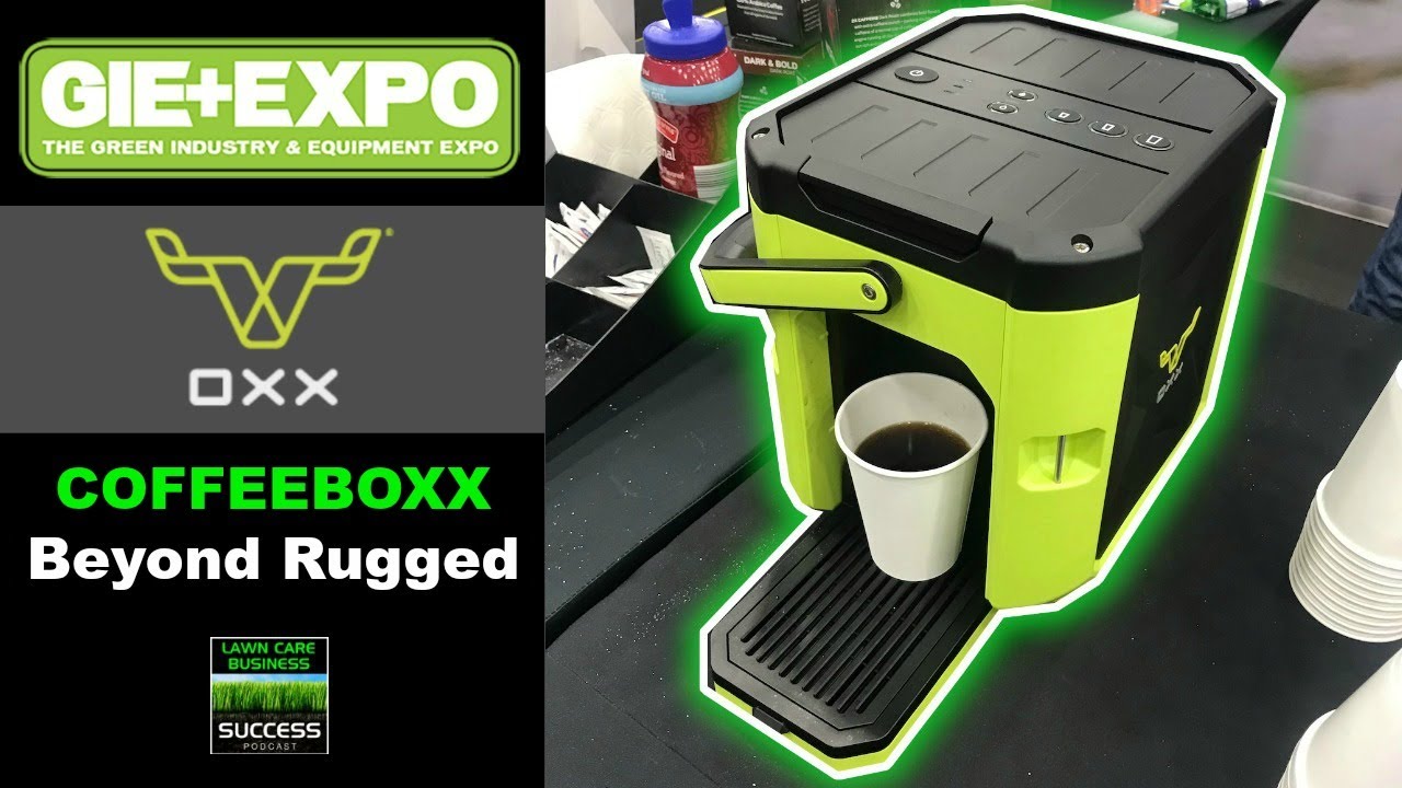 OXX COFFEEBOXX K-Cup Job Site Single Serve Coffee Maker In Green Black