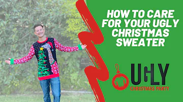 How to Care for Your Ugly Christmas Sweater