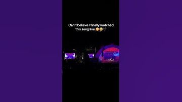 This song live 🖤 #hollywoodbowl #livemusic #alternativerock #indierock #newsong #newmusic