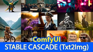 ComfyUI Basic - Generate Amazing Images with Stable Cascade (ComfyUI آموزش)