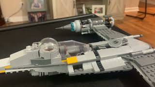 Lego Star Wars set review mandalorian N-1 starfighter