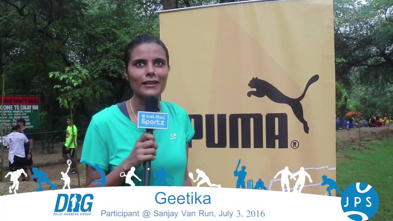 Geetika an amateur runner excited on her personal best - DRG Sanjay Van Run 5k run dublin