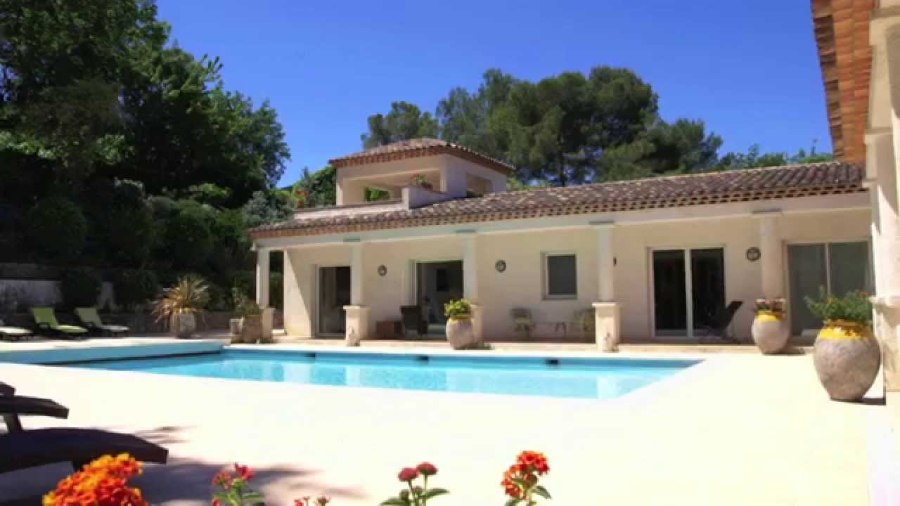 Val de mougins vente villa provençale moderne piscine 300 m² ...