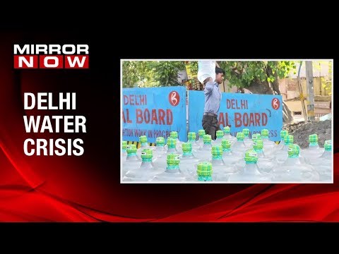 Tankers on road round the clock, still not enough for parched Delhi? | Mirror Now Ground Report