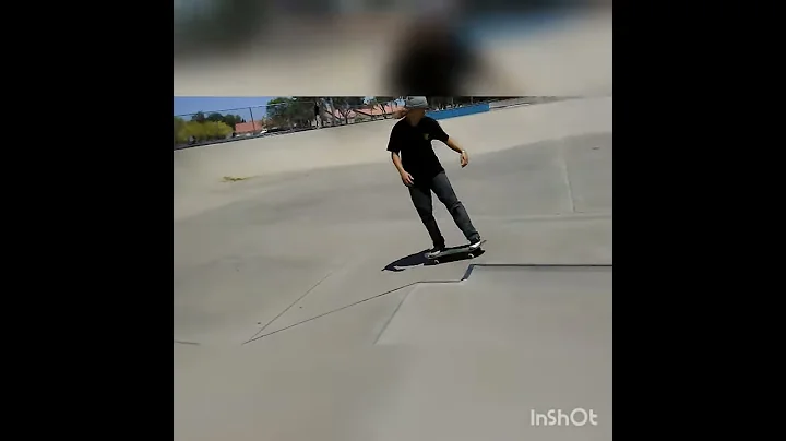 At the skate park