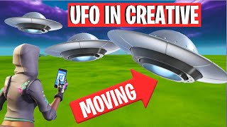 How To Make A MOVING UFO In Fortnite Creative
