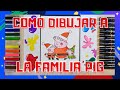 Coloreando a Peppa Pig y su Familia | Especial Navideño