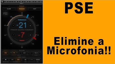 PSE - Elimine a Microfonia!!