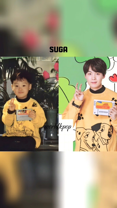 foto masa kecil member BTS