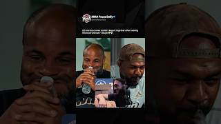 DC and Jon Jones couldn’t stop laughing at Khamzat Chimaev’s laugh 💀