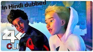 Gwen Stacy And Miles morales |The spider Verse Clip In Hindi | Spider Man across  | Rayan Editz69