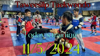 #taekwondo training 11/5/2024 #taweesilp_taekwondo_Thailand