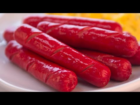 The Real Reason Some Hot Dogs In Maine Are Bright Red