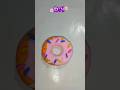 Holi Inspired Mini Donut Clay Art 🍩 | Easy DIY Craft #diy #holispecial #craft #art #shorts