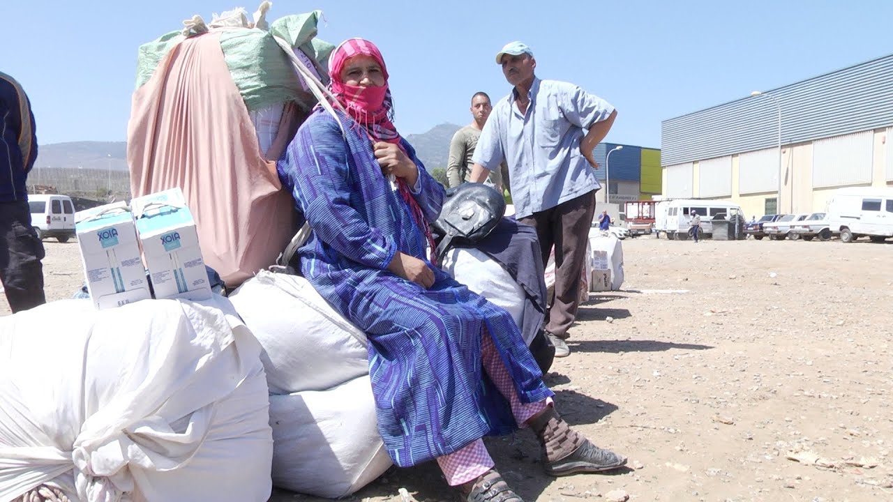 Así es el comercio en la frontera de Melilla