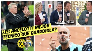 ANCELOTTI BUSCA SU 5ta CHAMPIONS, es experto en finales pero GUARDIOLA es mejor TÉCNICO | Exclusivos