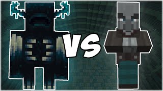 Warden vs Vindicator - Minecraft Mob Battle