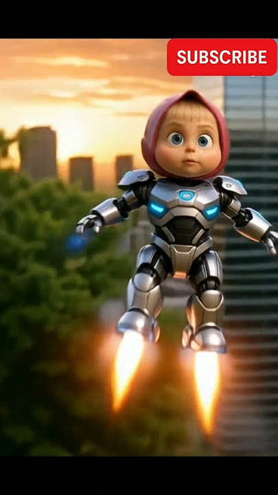 obot and flies #masha #mashaandbear #cartoon