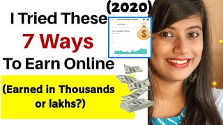 Learn how i earn money online during lockdown 2020 - without
investment, i'm sharing 7 ways to that you can start from your hom...