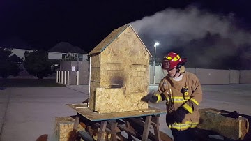 Back draft and flash over simulations