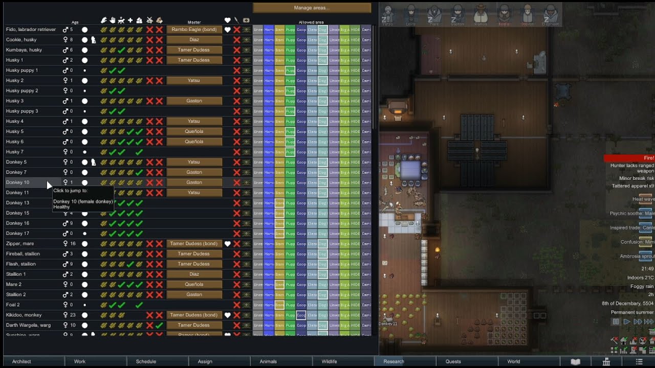 Rimworld Animal Hauling ( 6 minutes Faster Explanation! ) 2021 YouTube