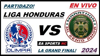 🔴Olimpia vs Marathon en vivo - Final / Liga Clausura Honduras