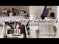 EXTREME DEEP CLEANING MY ROOM!! | organizing + decluttering | *satisfying*