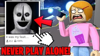 Roblox ALONE | Don't Watch This By Yourself! |Brookhaven