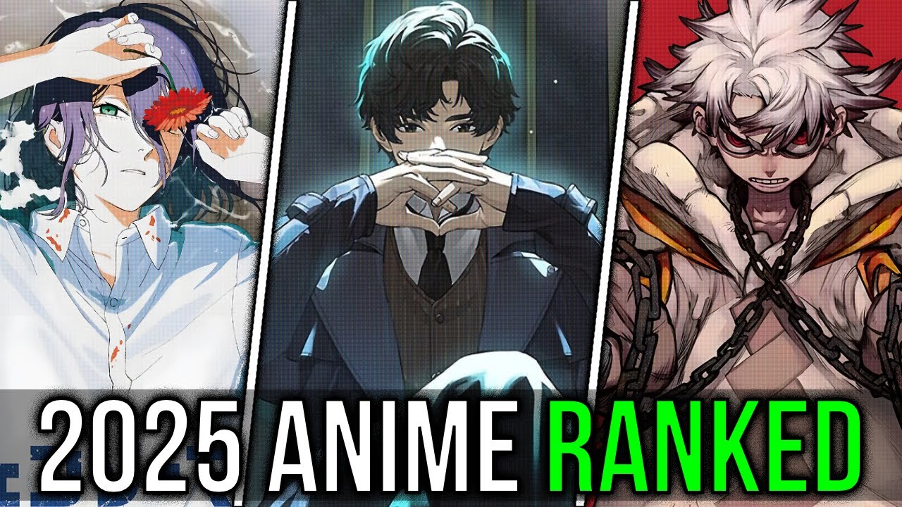 I Ranked All 66 Anime I Watched in 2025 (From Worst to Best) - YouTube