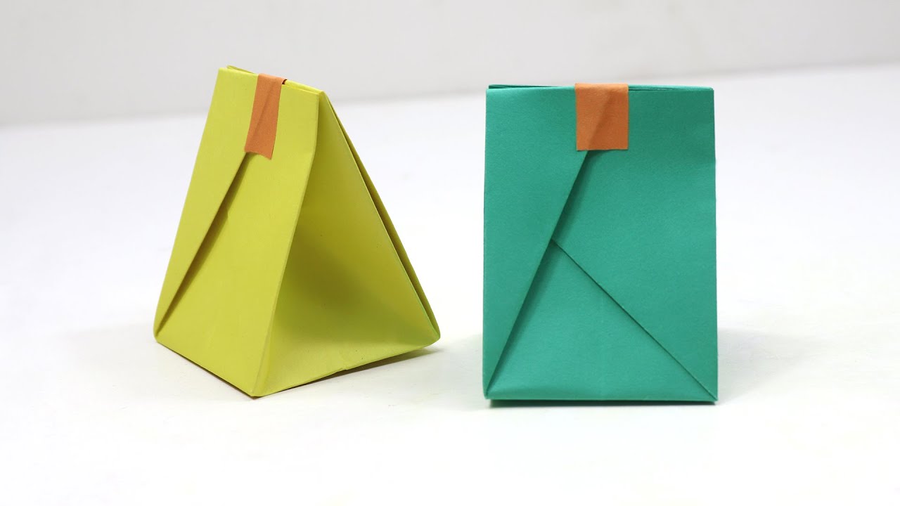 How to Make Gift Bags in 30 Seconds - Cute Origami