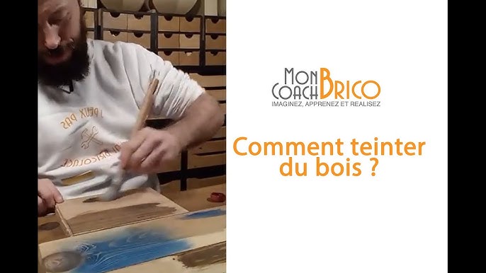 Brou de Noix - teinture pour bois - liquide - tuto facile ! 