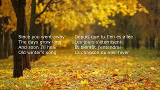 I miss you (Autumn leaves) - Denis Cazalas