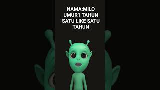 elien umur satu tahun