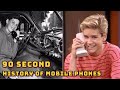 90 sec history of the cell phone