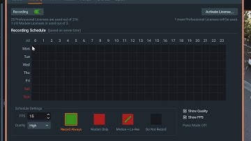 DW Spectrum® IPVMS Feature Tutorials: Recording Setup