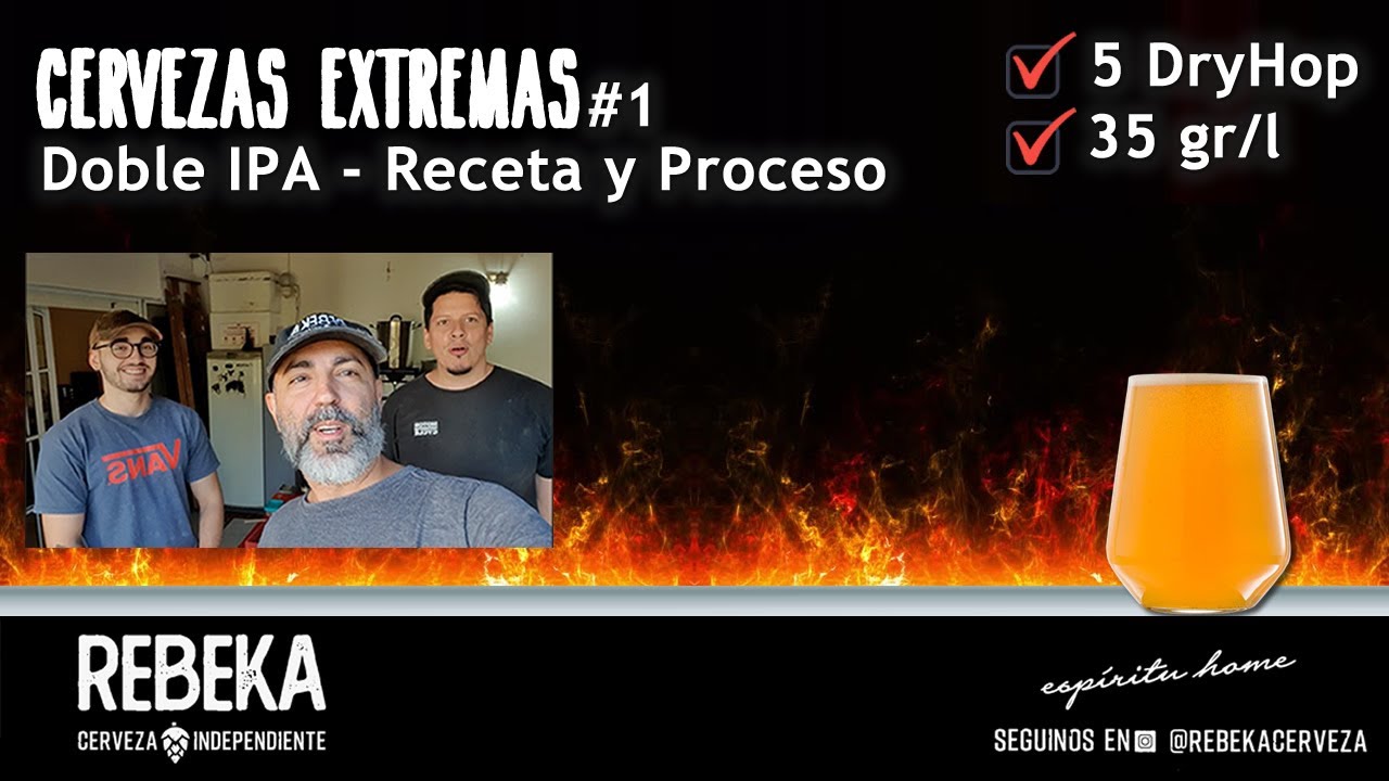 Cervezas Extremas: Doble IPA con 5 DryHop - Parte 1: Receta y cocción paso a paso